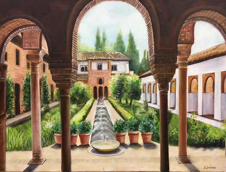 Alhambra - 60 x 80 cm - OST